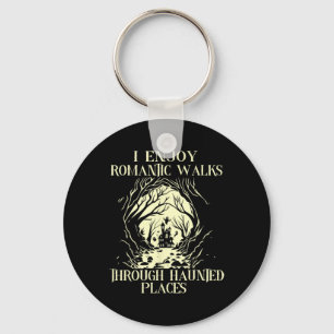 Chaveiro Eu Gosto De Caminhos Românticos Através Do Hall As