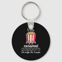 Eu gosto de Caramel Popcorn e talvez 3 Pessoas