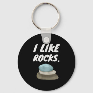 Chaveiro Eu Gosto De Rochas - Geólogo Engraçado, Miner Rock