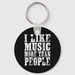 Chaveiro Eu Gosto Mais De Música Do Que De Typografo Afetad