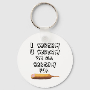 Chaveiro Eu grito 4 corndogs