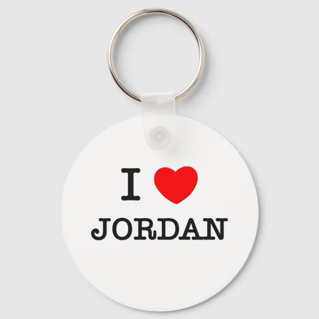 CHAVEIRO EU HEART JORDAN (Frente)