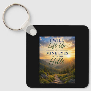 Chaveiro Eu Levantarei Meus Olhos Para os Montes