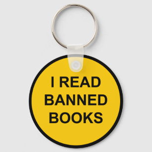Chaveiro Eu Li Livros Banidos