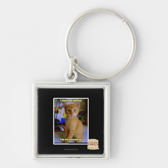 Chaveiro Eu li seu jornal (Frente)