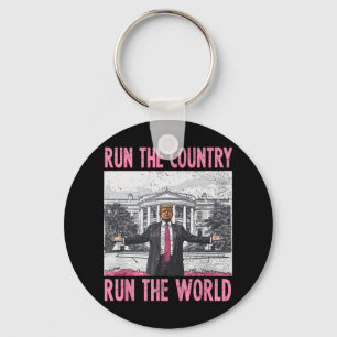 Chaveiro Eu Lidero O País E O Mundo Engraçado Trump 1