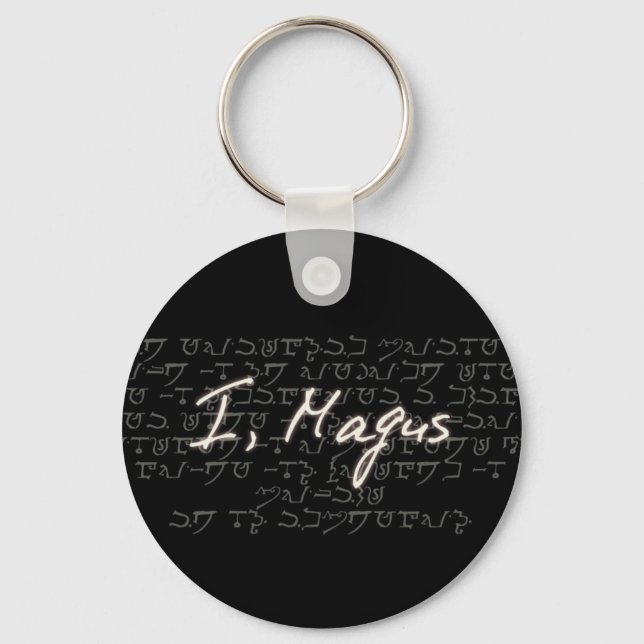 Chaveiro Eu, mago (Frente)