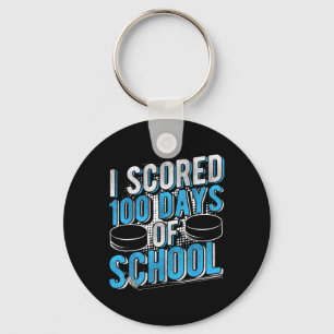 Chaveiro Eu Marquei 100 Dias De Hockey Escolar _2