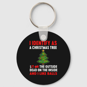 Chaveiro Eu Me Identifico Como Uma Árvore De Natal Iluminad