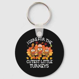 Chaveiro Eu Me Preocupo Com Os Pequenos Perus Mais Bonitos 