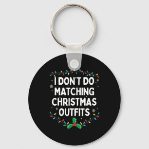 Chaveiro Eu não combino as roupas de Natal Chris