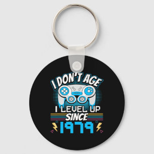 Chaveiro Eu não envelheci eu me nivelo desde 1979 jogando 4