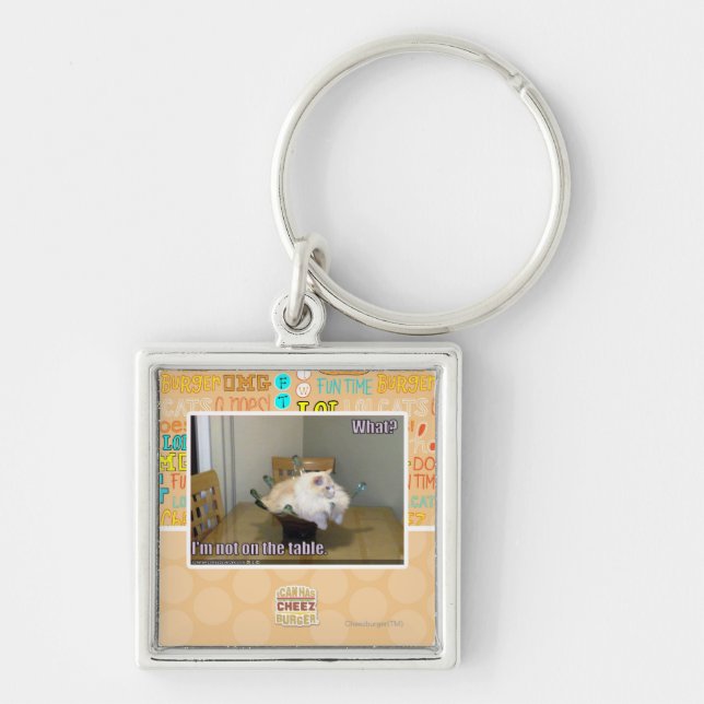 Chaveiro Eu não estou na mesa (Frente)