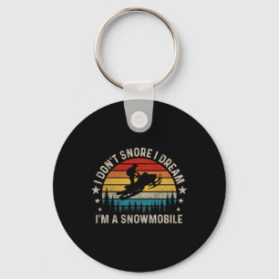 Chaveiro Eu não ronco sonho eu sou um Snori Engraçado Snowm