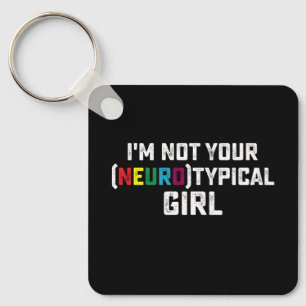 Chaveiro Eu não sou a sua consciência neurológica