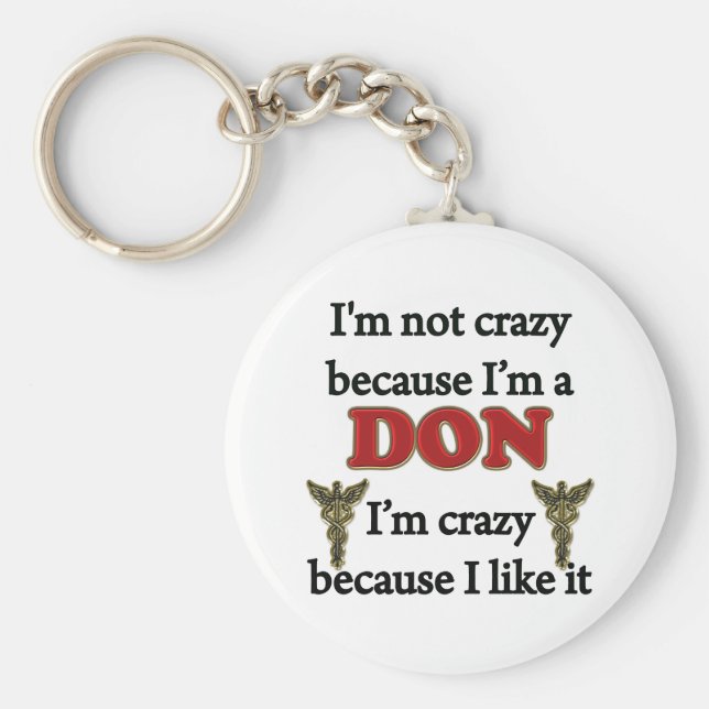 Chaveiro Eu não sou louca (Frente)