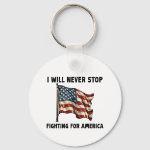 Chaveiro Eu Nunca Vou Parar De Lutar Pelo Presente American