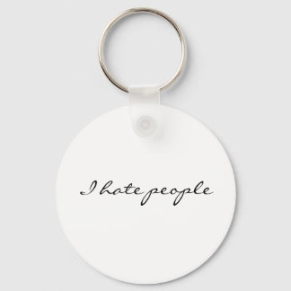 Chaveiro Eu odeio pessoas