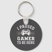 Eu Pausado Gamer Para Estar Aqui Citação Design