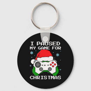 Chaveiro Eu Pausar Meu Jogo Para O Natal Retro Gamer Jogos 