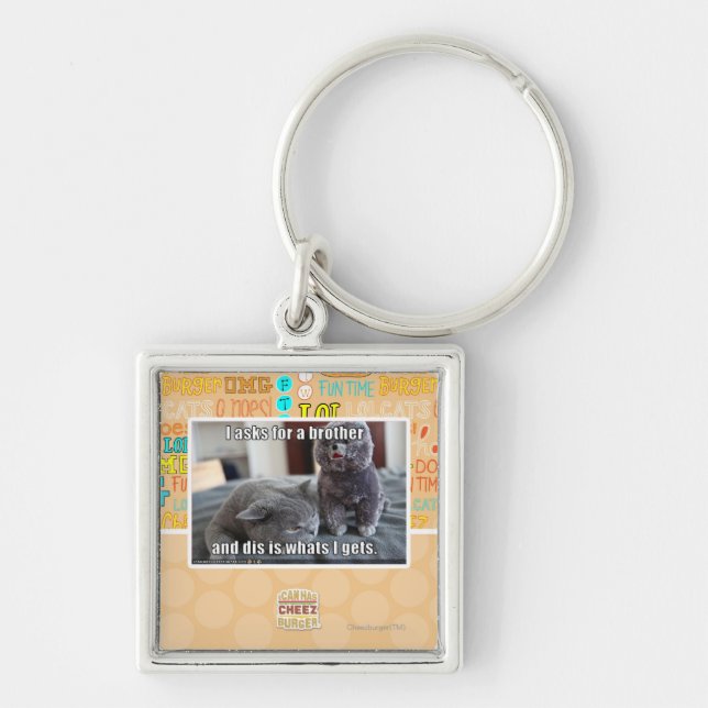 Chaveiro Eu peço um irmão (Frente)