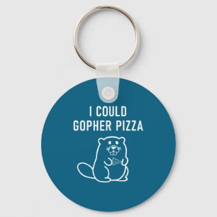 Chaveiro Eu poderia Gopher Zza Piadas engraçadas Sarcástico