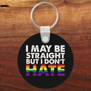 Chaveiro Eu Posso Ser Hétero Mas Não Odeio LGBT Gay