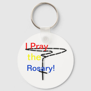 Chaveiro Eu Pray o rosário!