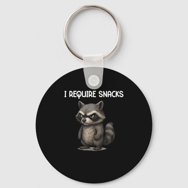 Chaveiro Eu Preciso De Snacks Engraçados Com O Snack-Meme D (Frente)