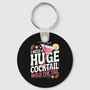 Chaveiro Eu Preciso De Um Coctel Enorme Humor Adulto Engraç