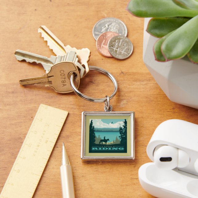 Chaveiro Eu Preferencialmente Andando (Mesa)