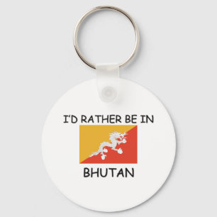Chaveiro Eu preferencialmente estaria em Bhutan