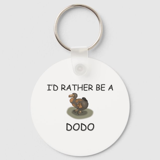 Chaveiro Eu Preferencialmente Ser Um Dodo (Frente)