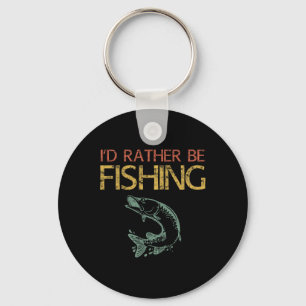 Chaveiro Eu Preferiria Estar Pescando Camisa de Pescador 1