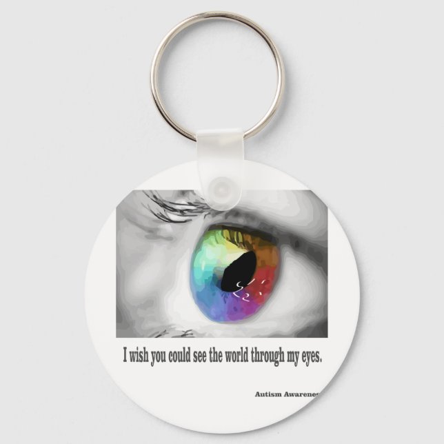 Chaveiro Eu queria que você pudesse ver (Frente)