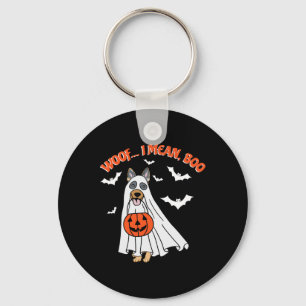Chaveiro Eu Quero Boo Cachorro Fantasma Divertido Abóbora d