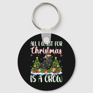 Chaveiro Eu Quero O Natal É Uma Árvore De Árvore De Pássaro