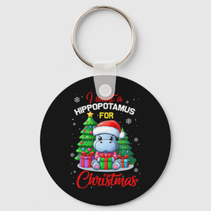 Chaveiro Eu Quero Um Hippopotamus Para O Hippo De Natal Par