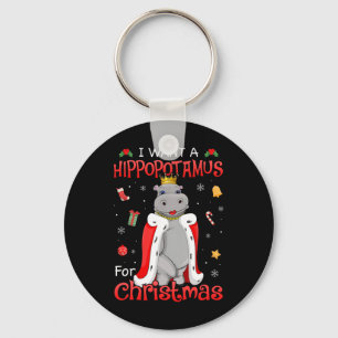 Chaveiro Eu Quero Um Hippopotamus Para O Natal Xmas Hippo P
