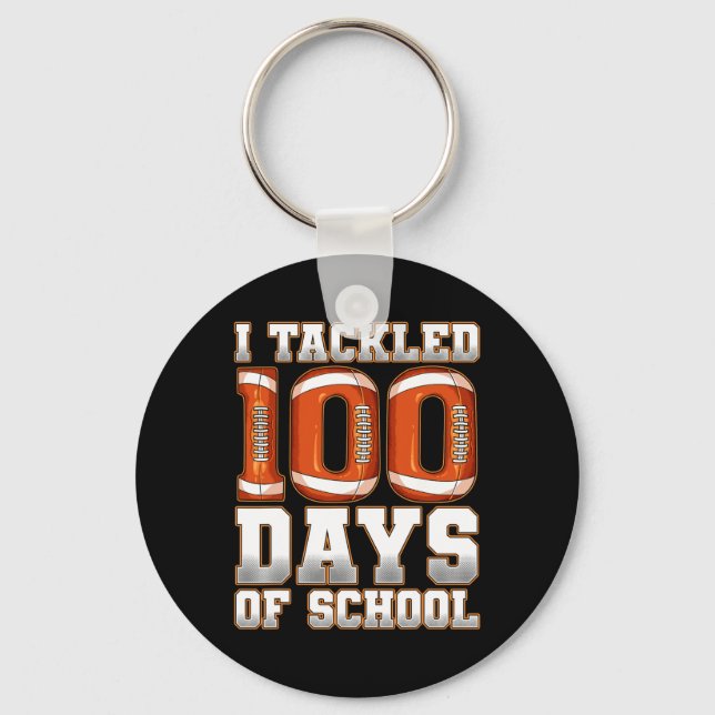 Chaveiro Eu Resolvi 100 Dias De Pegada Escolar 1 (Frente)