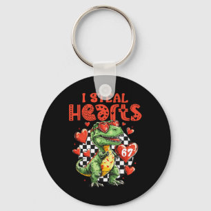 Chaveiro Eu Roubo Corações Dinossauro 67 Humor de Valentim 
