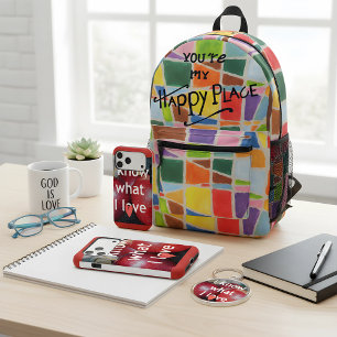 Chaveiro "Eu Sei o Que Eu Amo" – Design Temático Apple