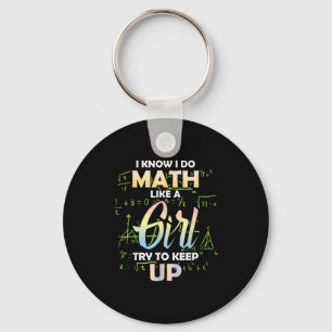 Chaveiro Eu Sei Que Eu Faço Matemática Como Uma Amante Da M