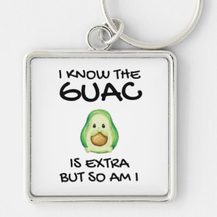 Chaveiro Eu Sei Que O Guac É Extra Mas Eu Também