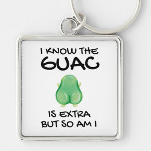 Chaveiro Eu Sei Que O Guac É Extra Mas Eu Também