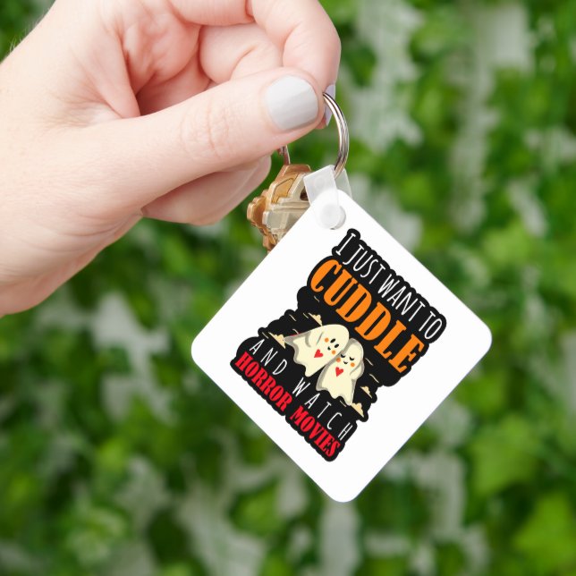 Chaveiro Eu Só Quero Amarrar E Ver Filmes Horrores (Mão)