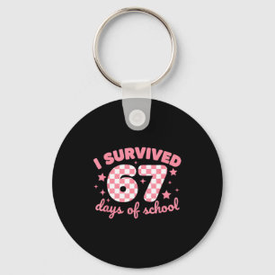 Chaveiro Eu Sobrevivi 67 Dias De Escola Engraçado 67 Profes