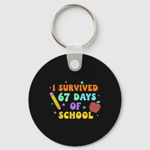 Chaveiro Eu Sobrevivi 67 Dias De Escola Seis Sete Meme Para