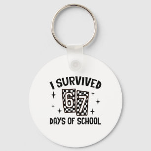 Chaveiro Eu Sobrevivi 67 Dias De Escola Seis Sete Meme Prof