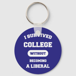 Chaveiro Eu Sobrevivi À Faculdade Sem Me Tornar Um Liberal